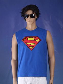 Superman Kleding Superman heren singlet M