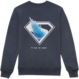 Superman Solitude Hope Sweatshirt - Navy - M Blauw