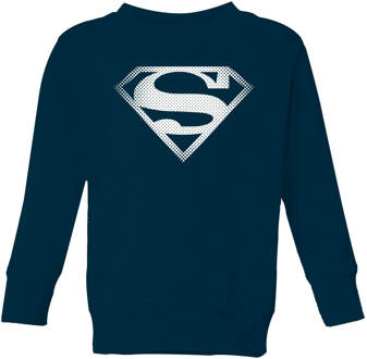 Superman Spot Logo Kids' Sweatshirt - Navy - 134/140 (9-10 jaar) - Navy blauw