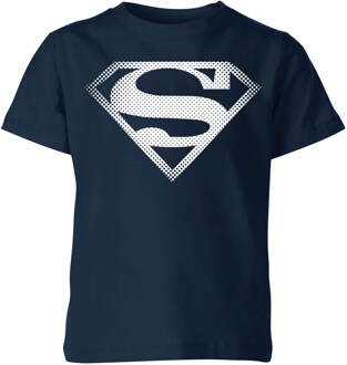 Superman Spot Logo Kids' T-Shirt - Navy - 122/128 (7-8 jaar) - M