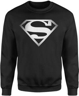 Superman Spot Logo Sweatshirt - Black - XXL Zwart