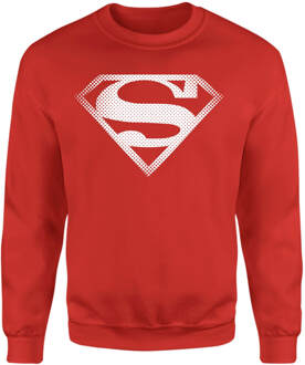 Superman Spot Logo Sweatshirt - Red - XXL Rood