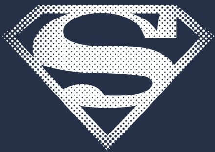 Superman Spot Logo Women's T-Shirt - Navy - XL - Navy blauw