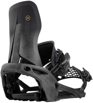 Supermatic-Carbon Snowboard Binding XL Zwart