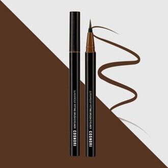 Superproof Fitting Brush Eyeliner - 3 Colors 2024 Version - #03 Brown