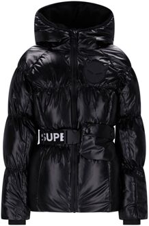 Superrebel Puff Fleece Hooded Winterjas Meisjes - 152