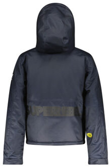 Superrebel space boys jacket jack ski jongens - Blauw - 140