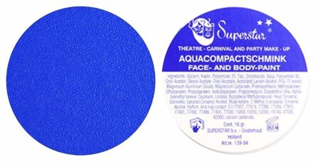 Superstar Aqua schmink blauw