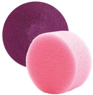 Superstar Carnaval schmink met sponsje - aubergine paars - gezicht/lichaam - 16 ml - kind/volwassenen