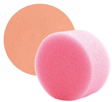 Superstar Carnaval schmink met sponsje - beige - gezicht/lichaam - 16 ml - kind/volwassenen