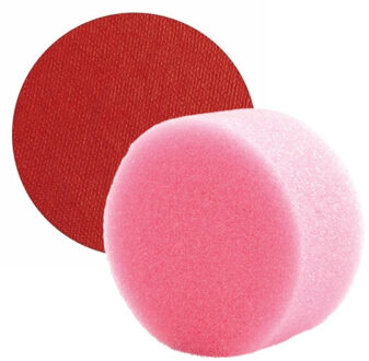 Superstar Carnaval schmink met sponsje - donkerrood - gezicht/lichaam - 16 ml - kind/volwassenen