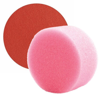 Superstar Carnaval schmink met sponsje - Indian rood - gezicht/lichaam - 16 ml - kind/volwassenen