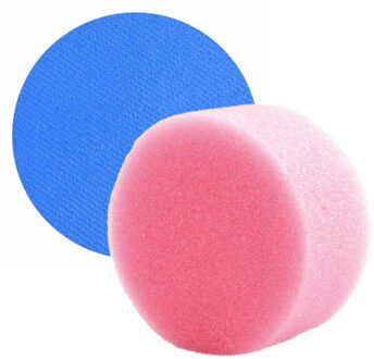 Superstar Carnaval schmink met sponsje - kobalt blauw - gezicht/lichaam - 16 ml - kind/volwassenen