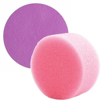 Superstar Carnaval schmink met sponsje - lavendel paars - gezicht/lichaam - 16 ml - kind/volwassenen