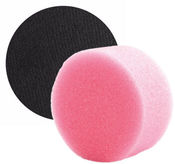 Superstar Carnaval schmink met sponsje - zwart - gezicht/lichaam - 16 ml - kind/volwassenen