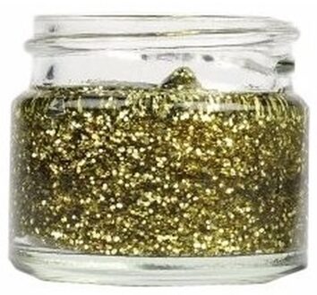 Superstar glittergel goud - Verkleedhaarkleuring Goudkleurig