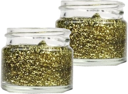 Superstar Glittergel voor lichaam/gezicht en haar - 2x - goud - 15 ml
