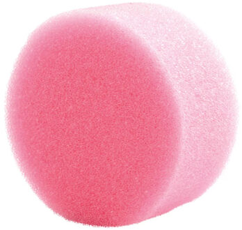 Superstar Grimas schmink sponsje - rond - D6 x H3 cm - grimeren voor kinderen en volwassenen