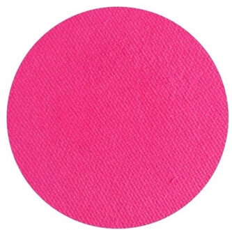 Superstar grimeer schmink - fuchsia roze - 16 gram - carnaval/verkleed thema