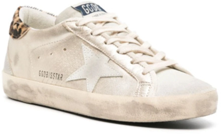 Superstar Leren Sneakers Golden Goose , Beige , Dames - 41 Eu,40 Eu,36 EU