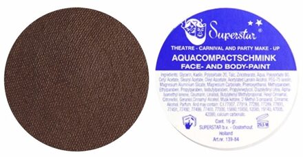 Superstar schmink roetveeg piet bruin 16 gram