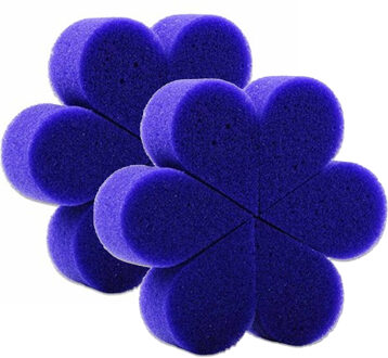 Superstar Schmink sponsjes - 12x - blauw