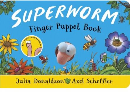 Superworm Finger Puppet Book - The Wriggliest, Squiggliest Superhero Ever! - Julia Donaldson
