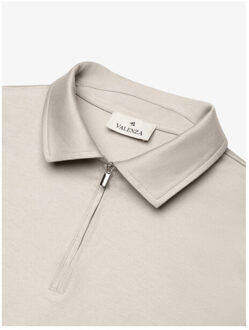 Supima polo zip polos 1049 Ecru - L