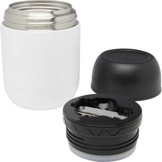 Supo gerecycled roestvrij staal lunchpotje 480ml Wit - One size