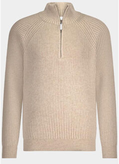 Supply & co. half zip zev halfzip sco25305ze52/190 pebble Grijs - XXL