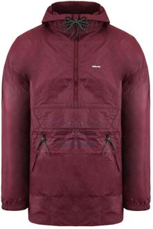 Supra Pullover Burgundy Heren Old Street Anorak Jas 102549 554 met lange mouwen - maat M Bourgogne