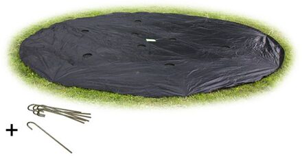 Supreme Ground Level Afdekhoes Ø 366 cm Zwart