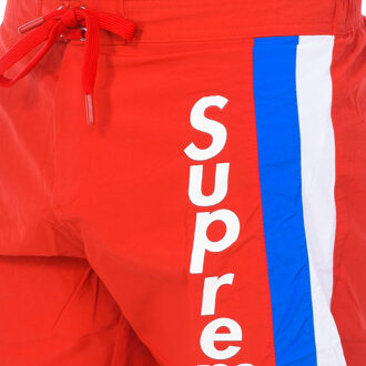 Supreme Heren boxer badpak halflang CM-30058-BP Rood - S