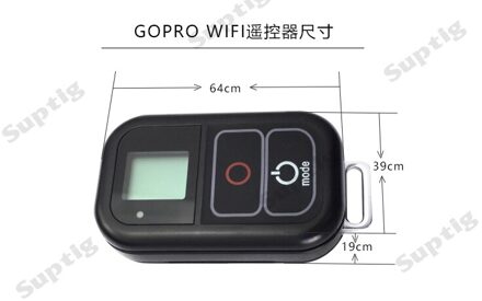 Suptig Waterdichte WIFI Afstandsbediening Voor Gopro Hero 7 6 5 4 3 + 3 Voor Gopro 4/5 Sessie /Fusion Camera Sport Accessoires Old