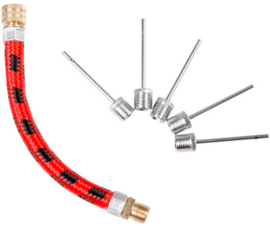 Surazo 81772 slang- en naaldenset Rood - One size