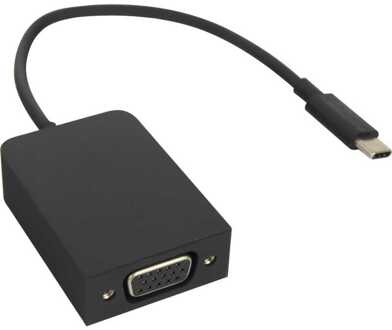 Surface HFT-00003 tussenstuk voor kabels USB-C VGA Zwart