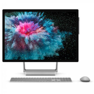 Surface Studio 2 71,1 cm (28") 4500 x 3000 Pixels Touchscreen Zevende generatie Intel® Core™ i7 32 GB DDR4-SDRAM 2000 GB SSD NVIDIA® GeForce® GTX 1070 Windows 10 Pro Wi-Fi 5 (802.11ac) Alles-in-één-pc Zilver