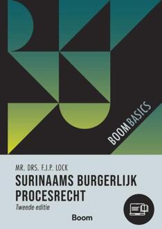 Surinaams burgerlijk procesrecht -  F.J.P. Lock (ISBN: 9789462121928)