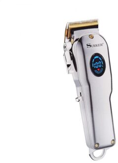 Surker SK-807B Elektrische Clipper Scheerapparaat Baard Trimmer Mini Haar Snijmachine Precisie Sharp Duurzaam Scheermes Met 4 Kammen 01