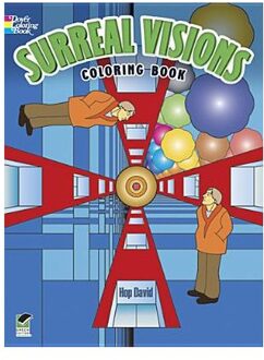 Surreal Visions Coloring Book - David Hop