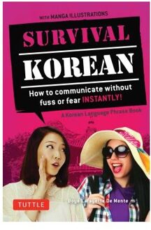 Survival Korean Phrasebook & Dictionary