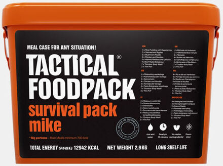 Survival Pack Mike Maaltijd Assortiment - One size