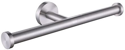 Sus 304 Rvs Classic Geborsteld Wall Mount Badkamer Toilet Rolling Toiletrolhouder geborsteld 2