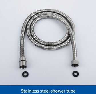 SUS304 Rvs Verstelbare Douche Slide Bar Hand Hold Douche Rail Slide Bar Set Met SUS304 Douche & Slang Geborsteld nikkel Hose