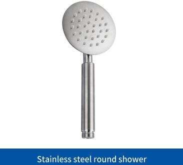 SUS304 Rvs Verstelbare Douche Slide Bar Hand Hold Douche Rail Slide Bar Set Met SUS304 Douche & Slang Geborsteld nikkel SUS douche