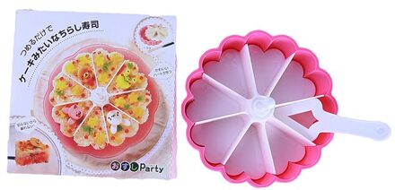 Sushi Maker Cake Pan Mal Past Diy Rice Mold Keuken Sushi Roll Mold Gereedschap Set Jelly Pudding Rolls gemaakt
