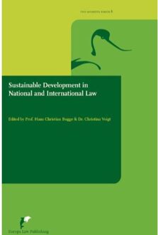 Sustainable development in national and international law - Boek Europa Law Publishing (9076871841)