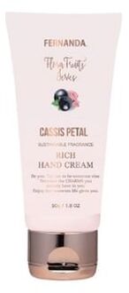 Sustainable Fragrance Rich Hand Cream Cassis Petal - 50g