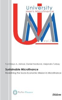 Sustainable Microfinance - University Meets Microfinance - Funmilayo A Akinosi