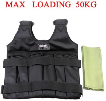 Suten 20/50Kg Verstelbare Gewogen Vest Training Oefening Training Fitness Jas Gym Workout Boksen Vest Fitness Apparatuur